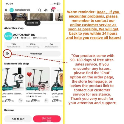 Summervibes [AOPO] Electric Scooter with Seat, 500W Motor, 22MPH Top Speed, Adults Electric Scooter with Large Storage Basket for Pets Dogs and Items Ev Scooter E Bike