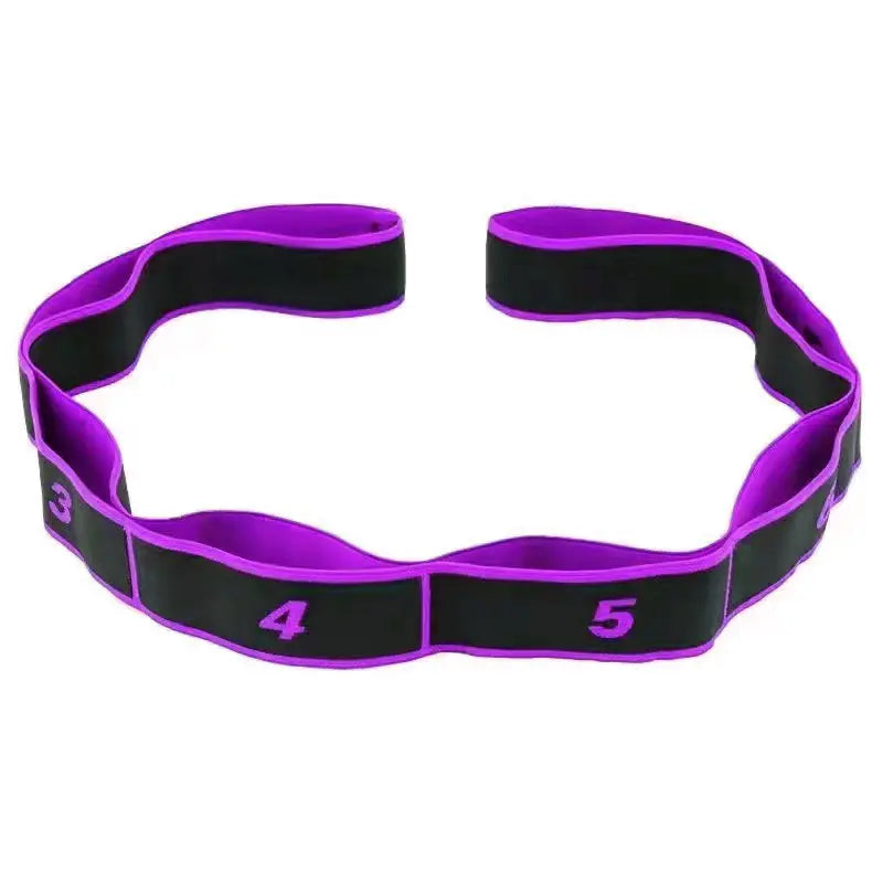No More Stiff Shoulders! Yoga Resistance Bands - Yoga Number Bands - Latex Resistance Bands for Back Stretching - Essential for Yoga/Pilates/Workout - Suitable for Beginners to Professionals | Top Choice Fitness Gift Women'S Sports