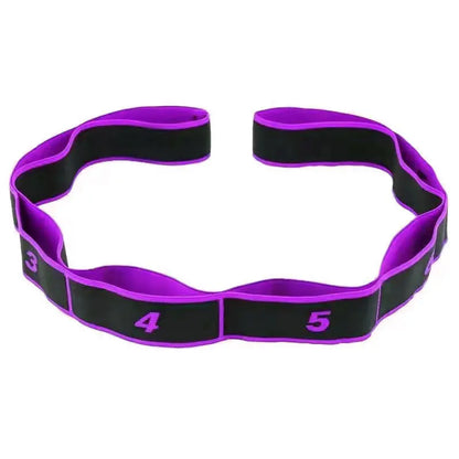 No More Stiff Shoulders! Yoga Resistance Bands - Yoga Number Bands - Latex Resistance Bands for Back Stretching - Essential for Yoga/Pilates/Workout - Suitable for Beginners to Professionals | Top Choice Fitness Gift Women'S Sports