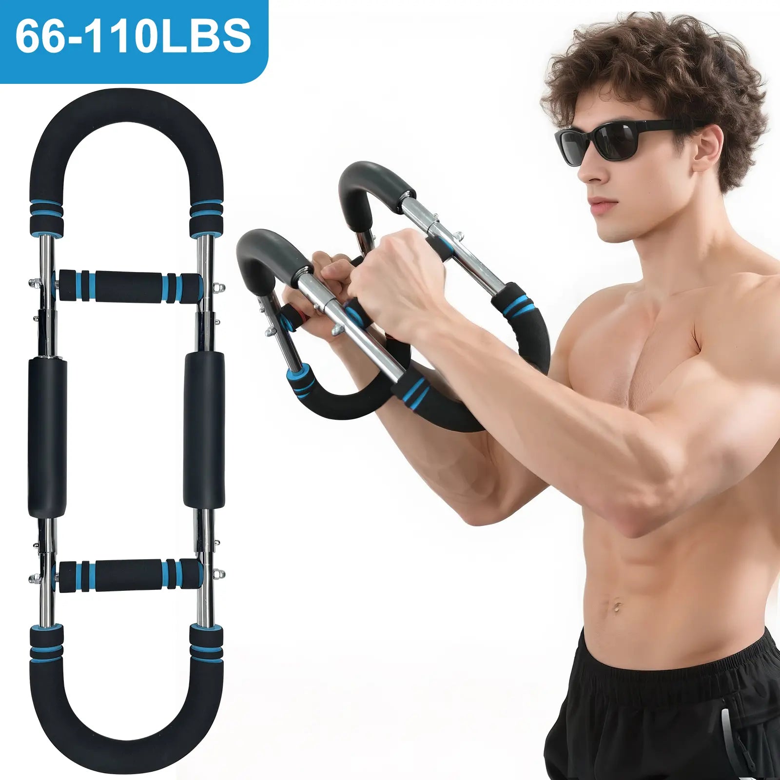 Relife Sports Twister Arm Trainer for Men - Compact Spring Resistance Chest & Shoulder Training Equipment, Adjustable & Portable Home Fitness Equipment Summervibes