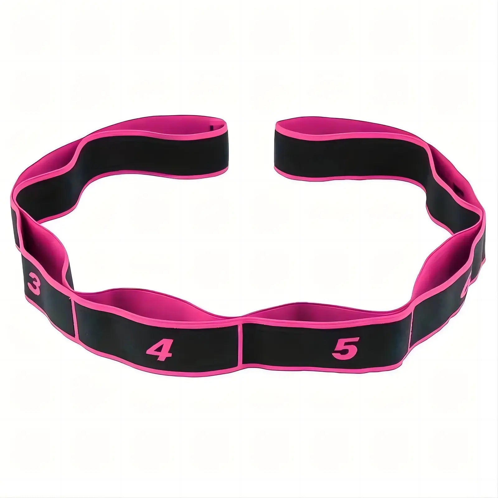No More Stiff Shoulders! Yoga Resistance Bands - Yoga Number Bands - Latex Resistance Bands for Back Stretching - Essential for Yoga/Pilates/Workout - Suitable for Beginners to Professionals | Top Choice Fitness Gift Women'S Sports